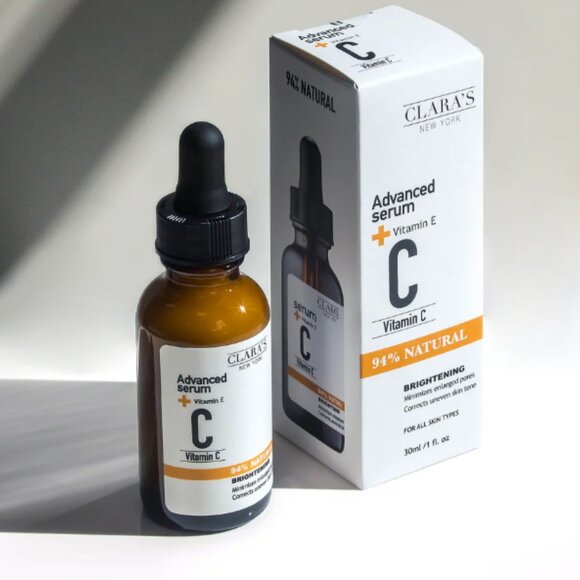 Clara's New York Brightening Vitamin C Serum 1 fl oz - Picture 2 of 3